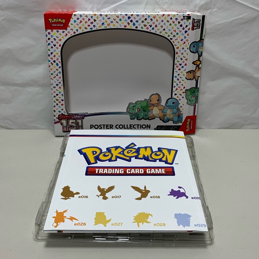 Pokemon Scarlet&Violet 151 poster